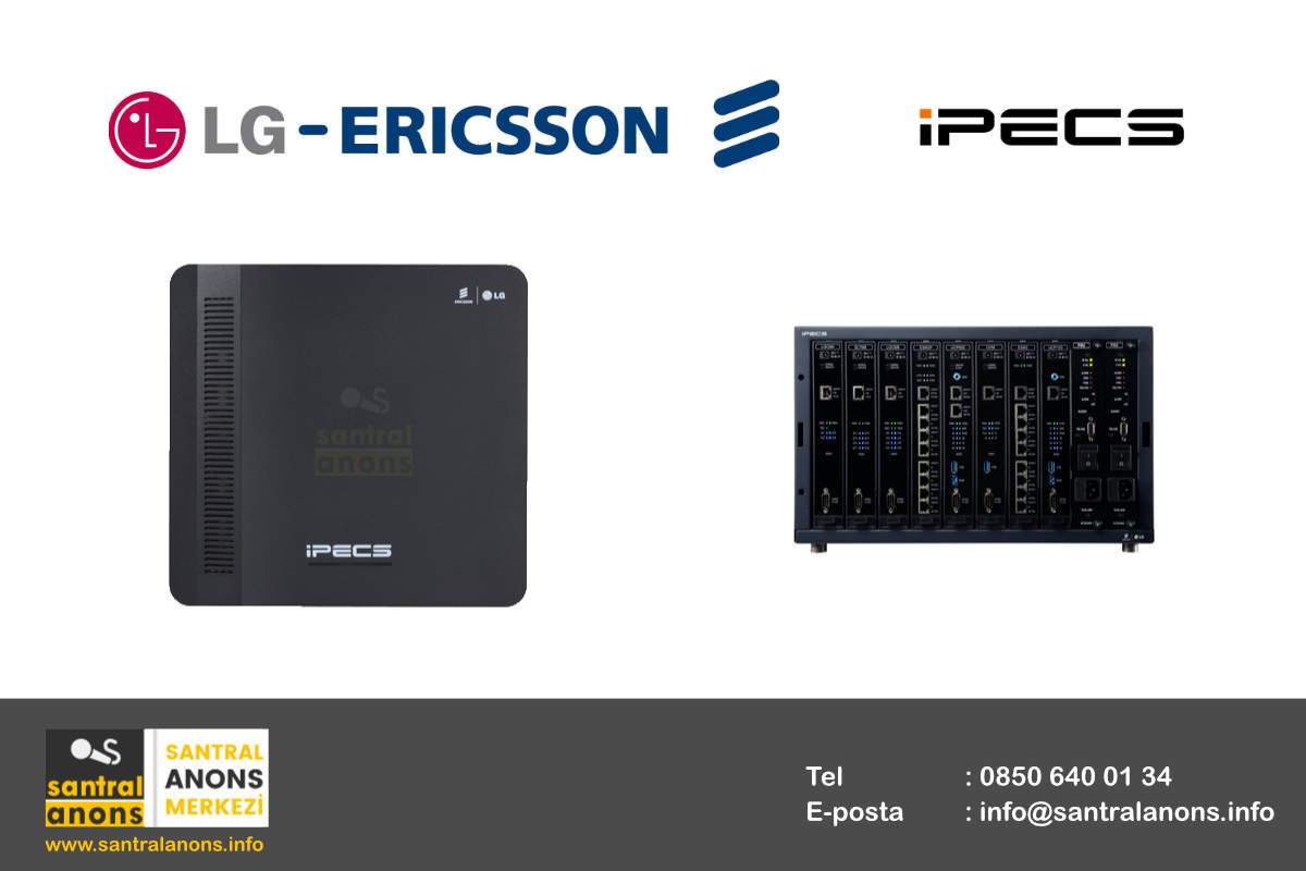 LG Ericsson Santral Seslendirme